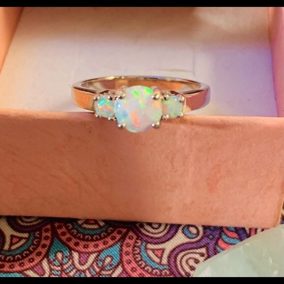 Alchemy63 Jewelry - Alchemy63 Gorgeous Handmade Sterling & Opal Ring